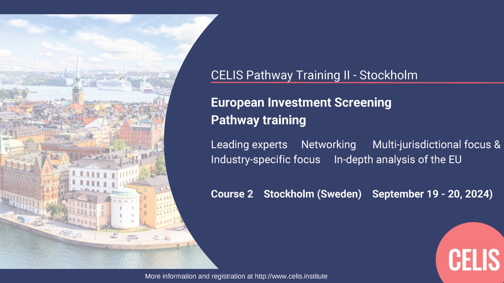 20240615 CELIS Training Stockholm